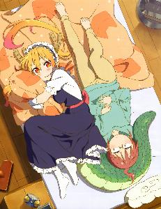 kobayashi san chi no maid dragon ova 1